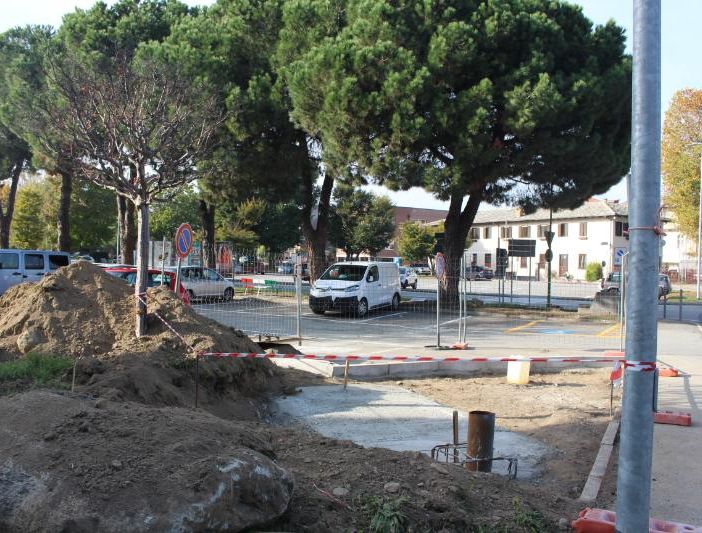 I lavori di costruzione