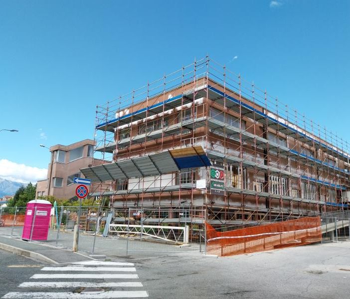 Il cantiere delle elementari