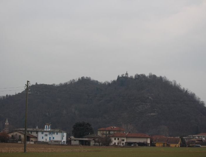 Uno scorcio della Rocca di Cavour
