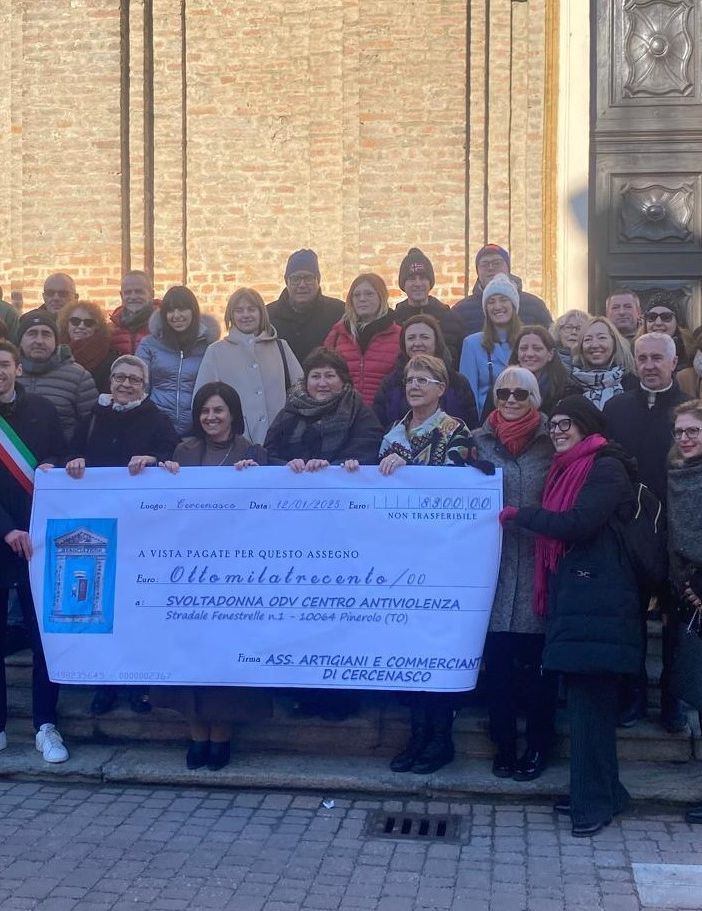 L’evento di ringraziamento di ieri a Cercenasco