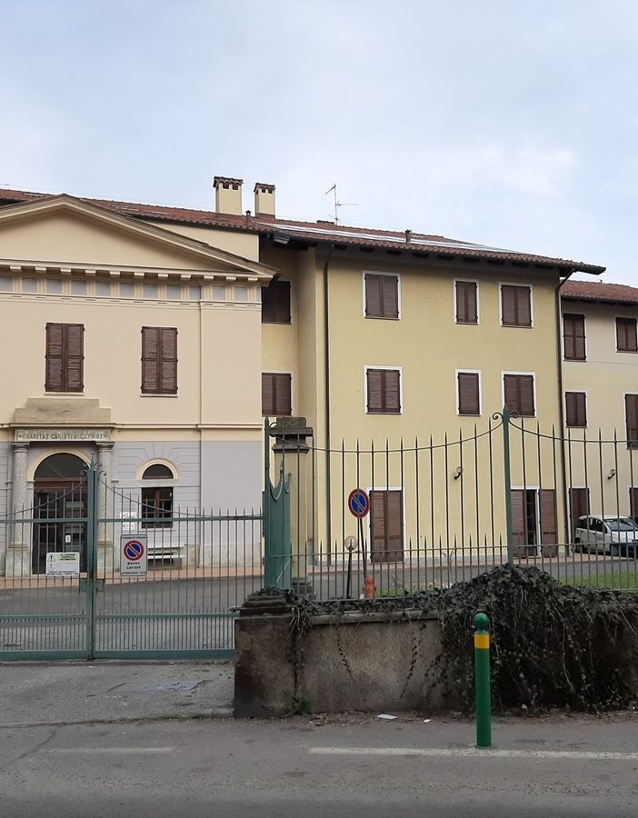 Il complesso di via Berti a Cumiana