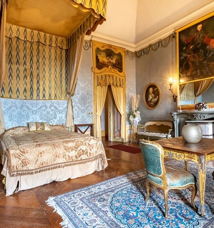 Gli interni del Castello della Costa