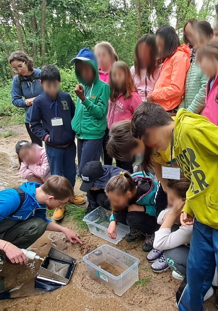 Una delle attività svolte da Ataai con i bambini: la scoperta dei Boschi Umidi di Cumiana