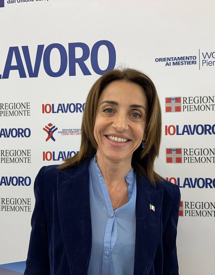 L’assessore regionale al Lavoro Elena Chiorino