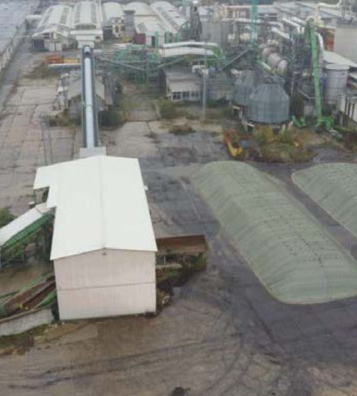 L’area ex Annovati dall’alto