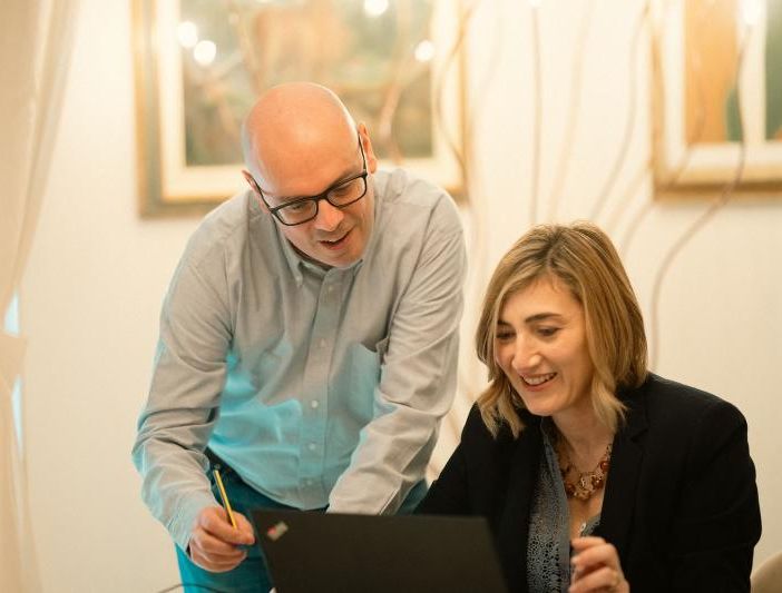 Marco Gaido e Rosanna Napoli