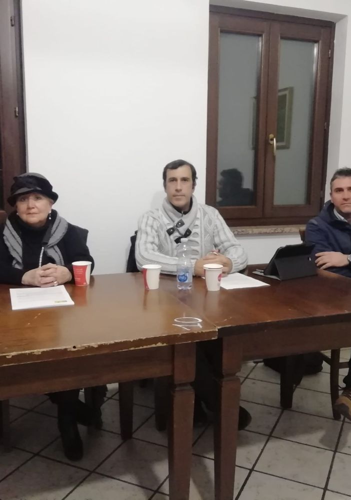 Da sinistra Foti, Massimino e Galeazzi