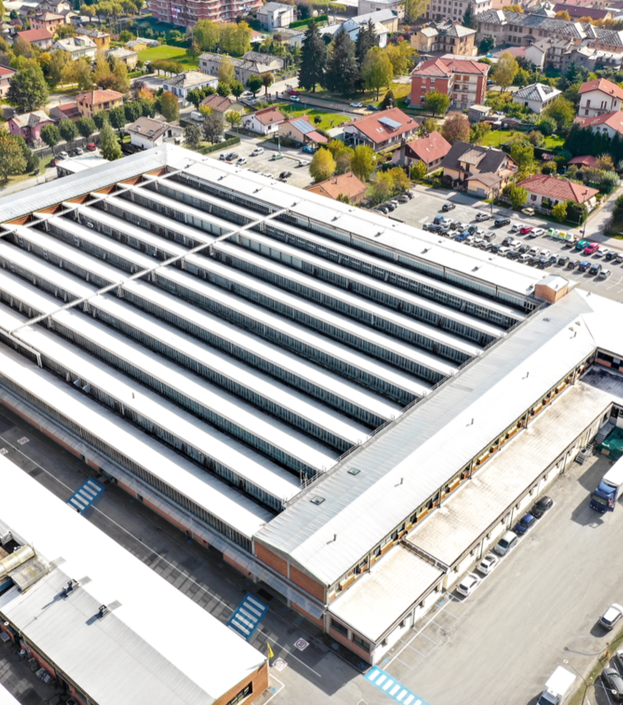 Lo stabilimento della Caffarel
