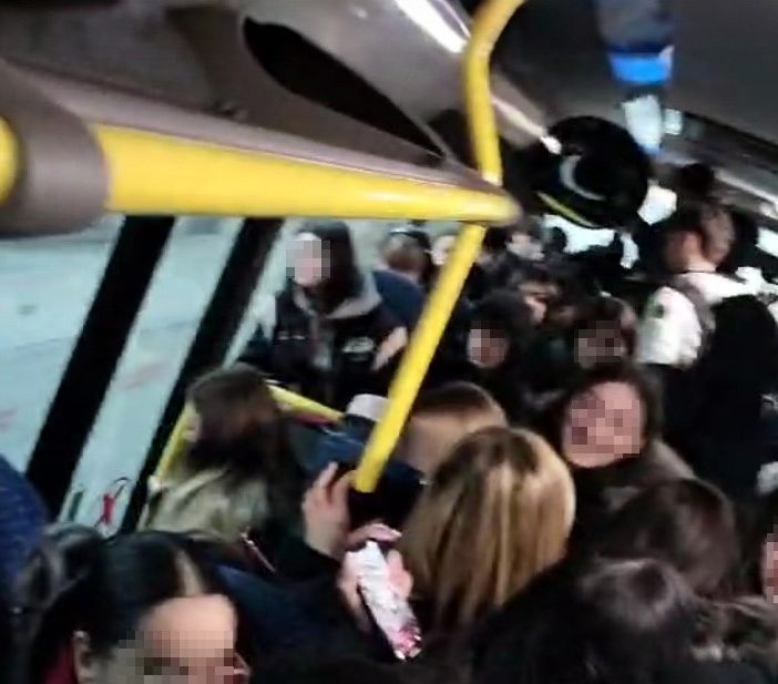 Il bus pieno