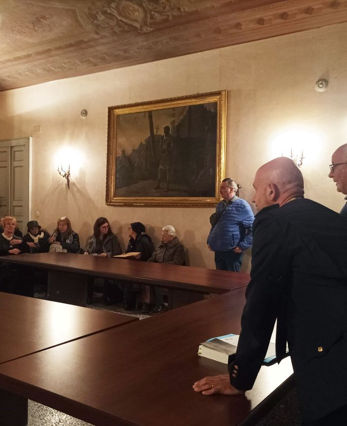 L’incontro in Comune a Luserna San Giovanni
