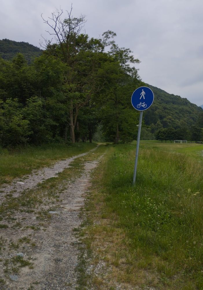 La zona lungo il Pellice, dove è avvenuta l'aggressione
