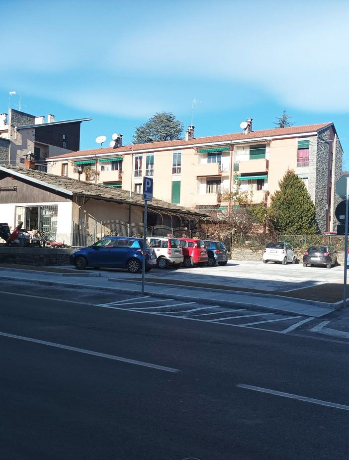 Il nuovo parcheggio