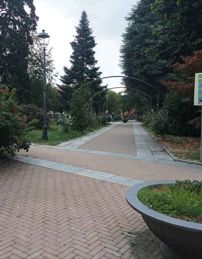 Il parco dove giocavano i ragazzi