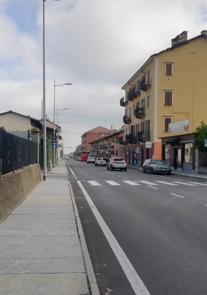 Uno scorcio della Provinciale 161