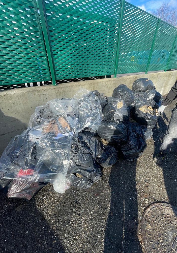 Da Pinerolo a Luserna San Giovanni per abbandonare i rifiuti