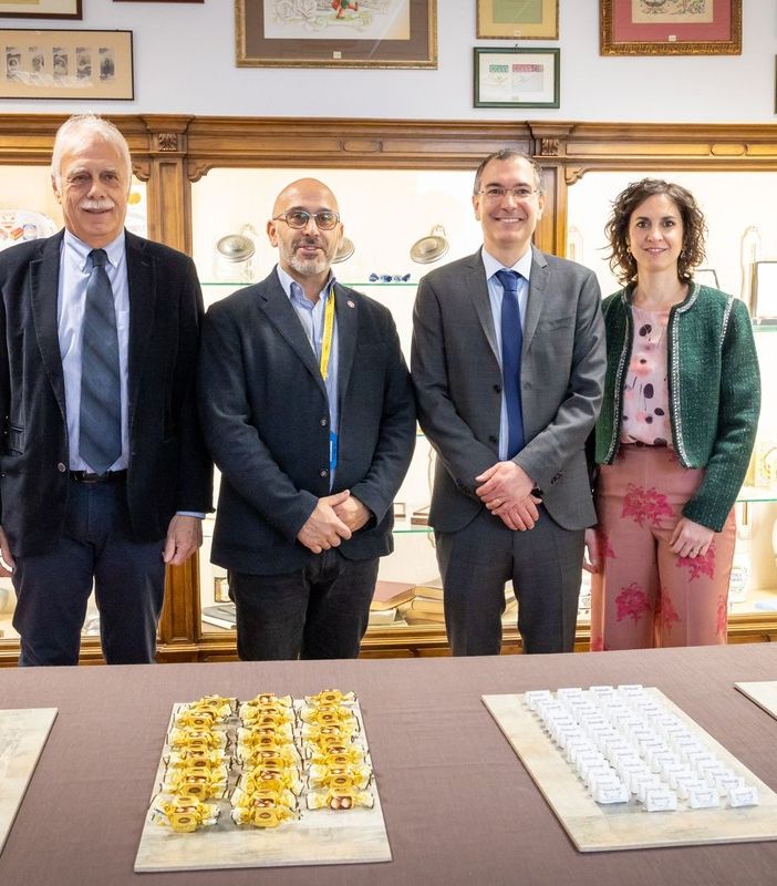 La visita di stamattina alla Caffarel