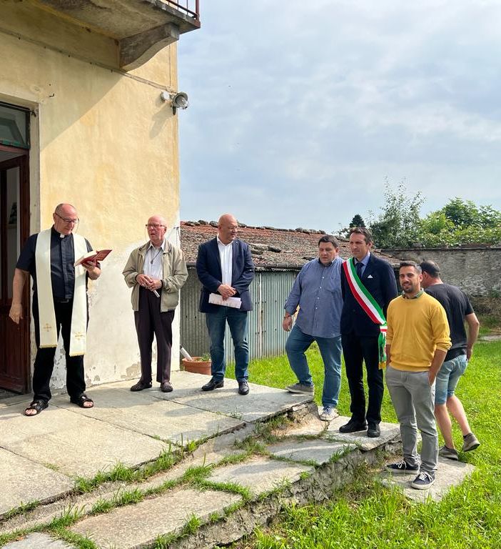 La presentazione del nuovo medico Niccolò Malan, primo a destra