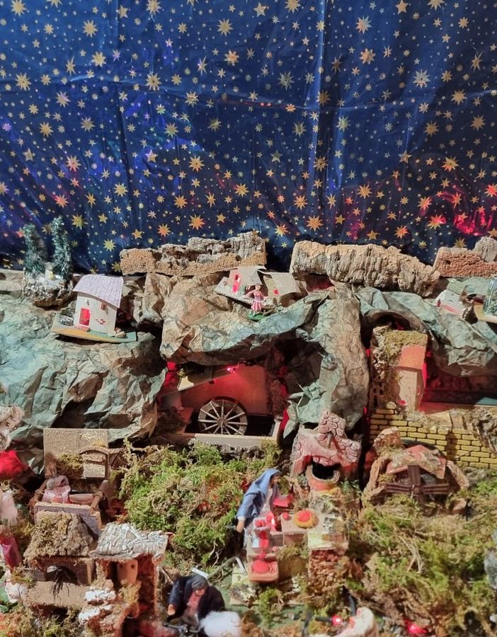 Uno scorcio del Piccolo presepe meccanico in ricordo di Gabriele Campana