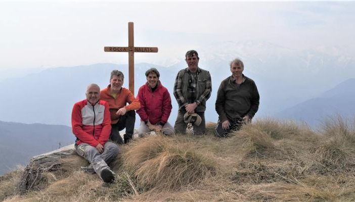 La croce posata a Rocca Nalàis