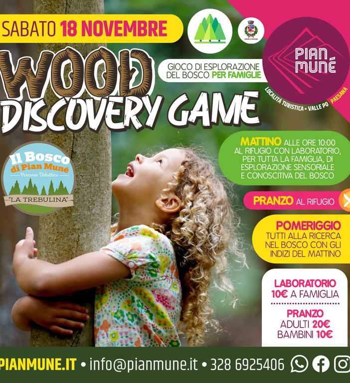 Pian Munè di Paesana: Wood discovery game, un’avventura per tutta la famiglia
