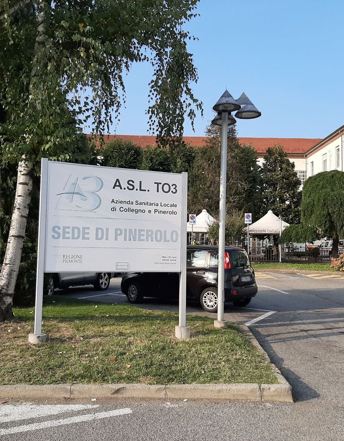 La sede di Pinerolo dell'Asl To3