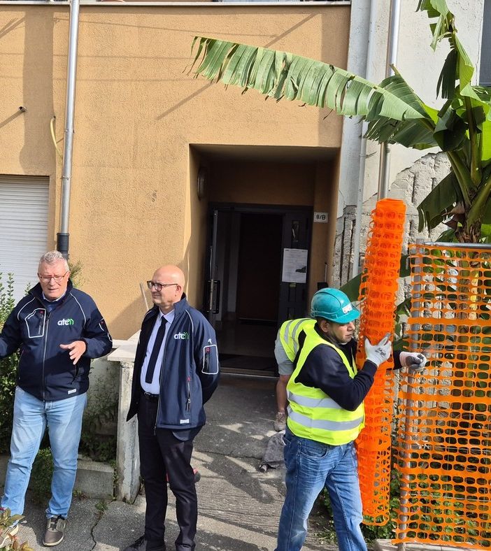 La presentazione del cantiere di via Bignone 8