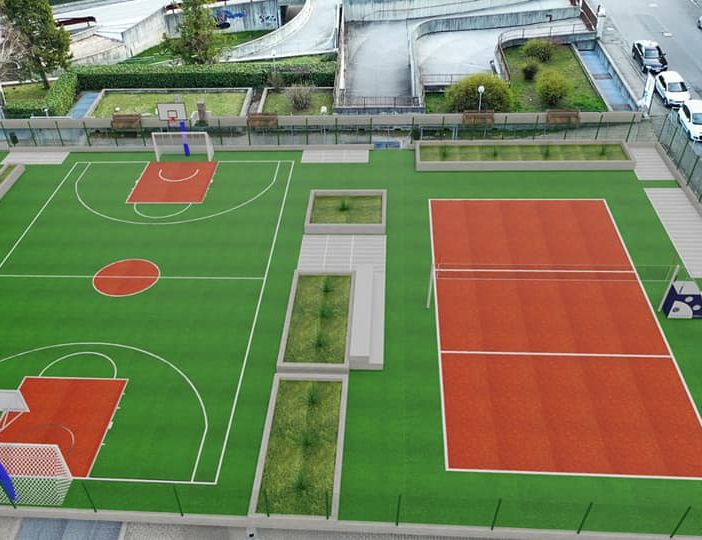 Un rendering del progetto