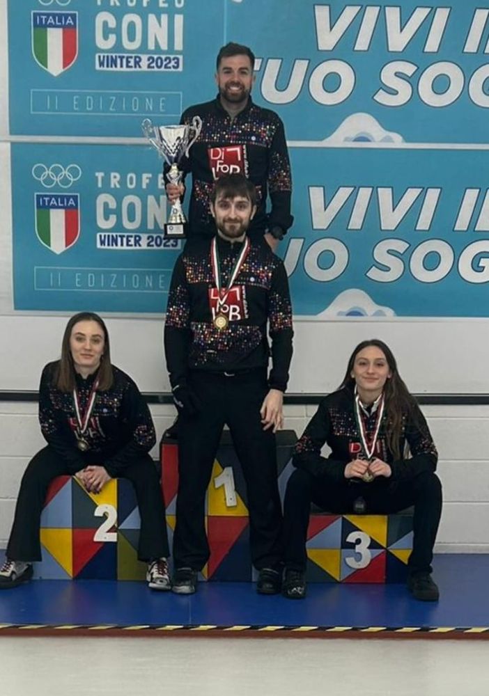 La squadra campione nazionale che deve disputare i mondiali a Aberdeen