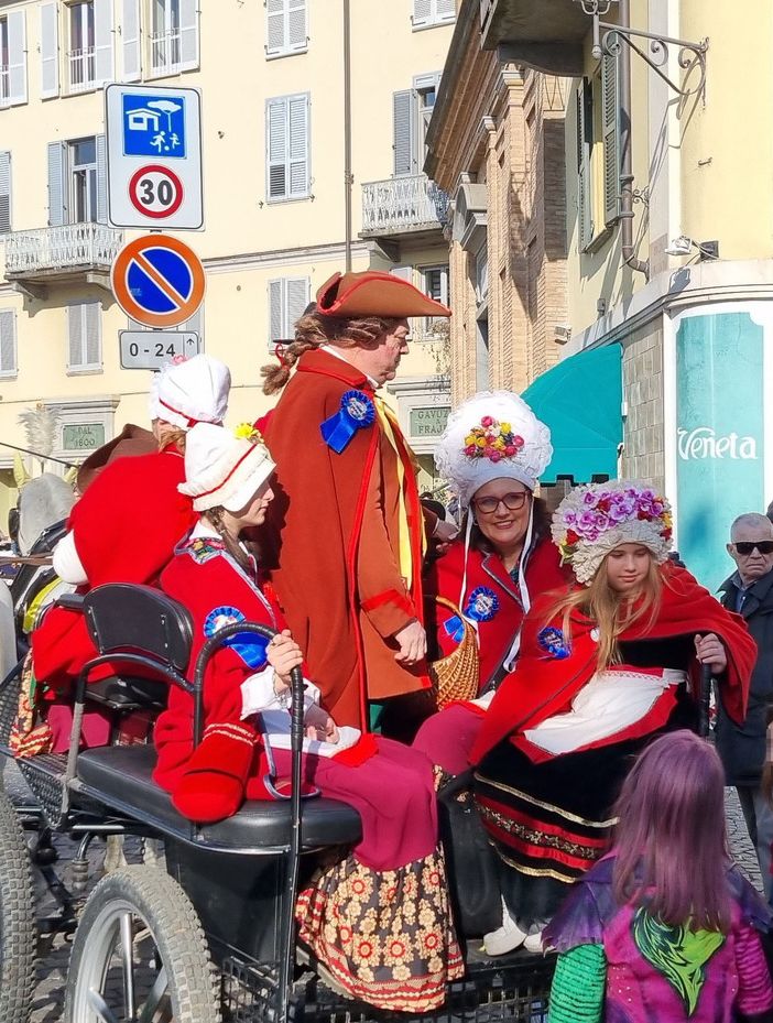 Gianduja e le Giacomette all’investitura dello scorso anno