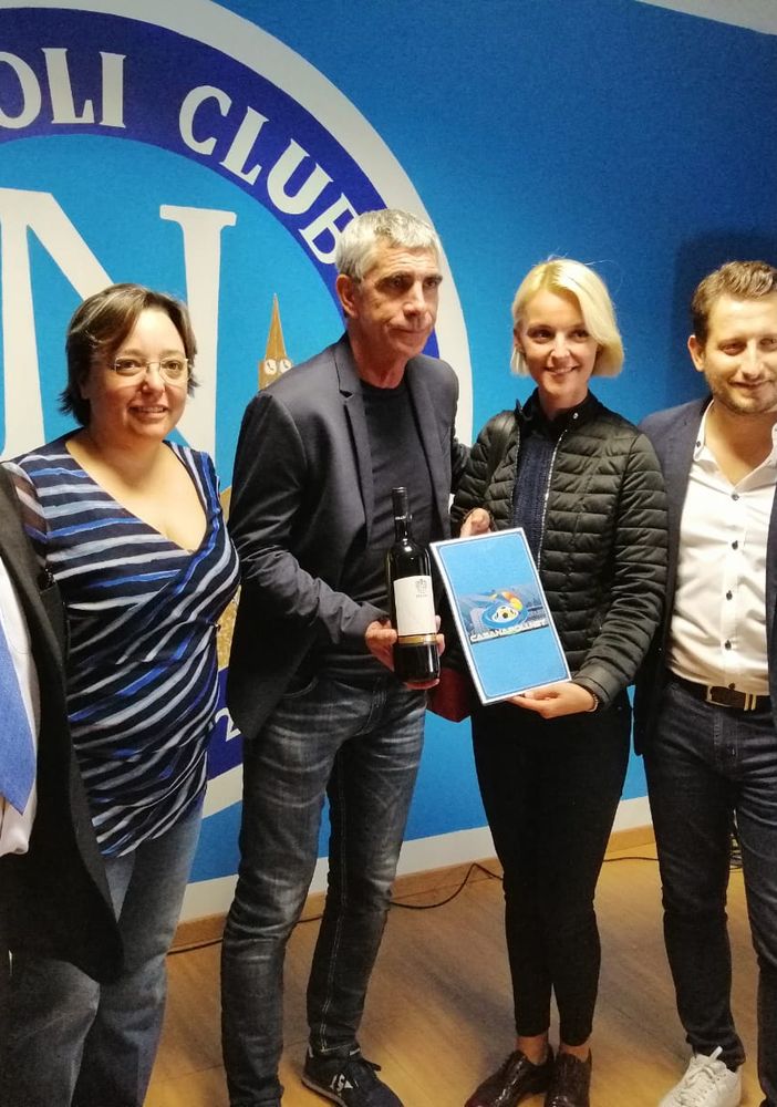 L'ospite d'onore Giovanni Francini al centro