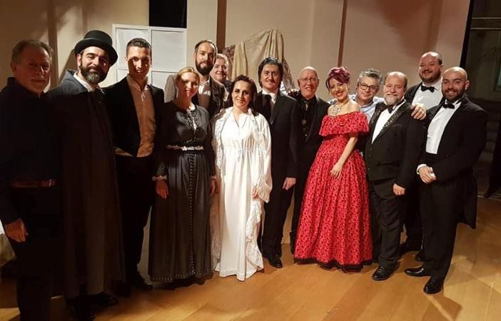 I protagonisti de ‘La traviata’ andata in scena nel 2019