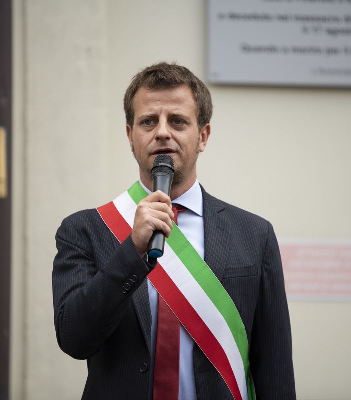 Il sindaco Luca Salvai