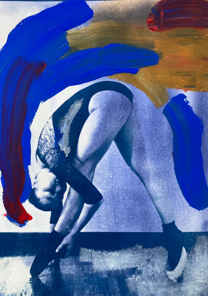 Una delle opere esposte