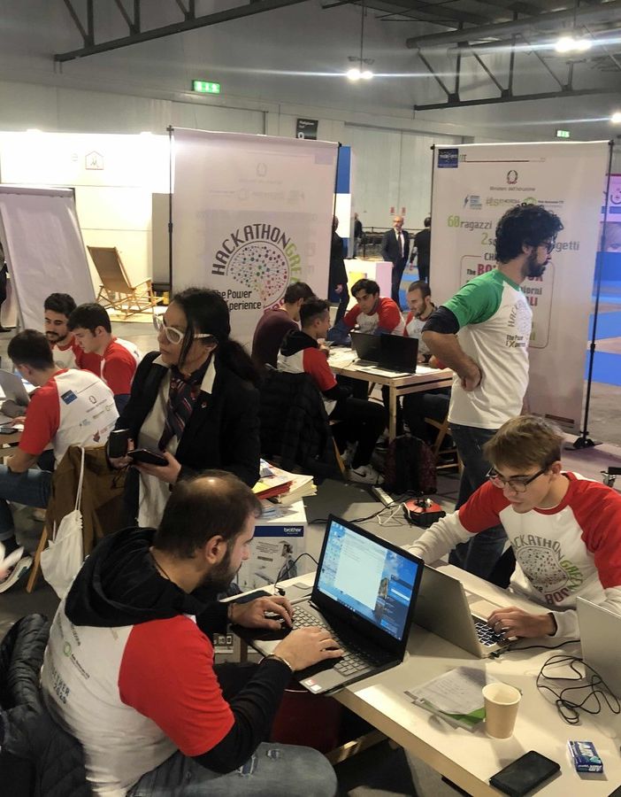 I ragazzi al lavoro