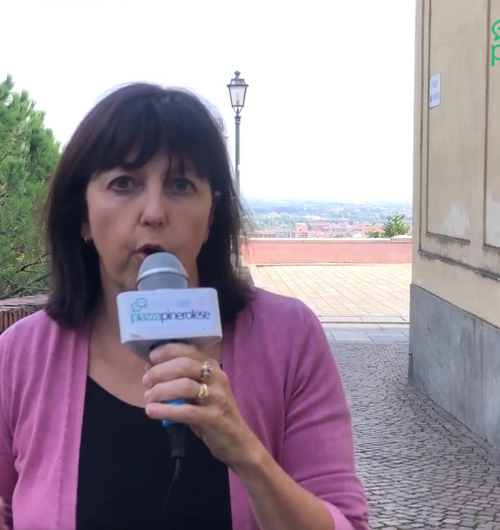 La segretaria del Pd di Pinerolo Silvia Lorenzino