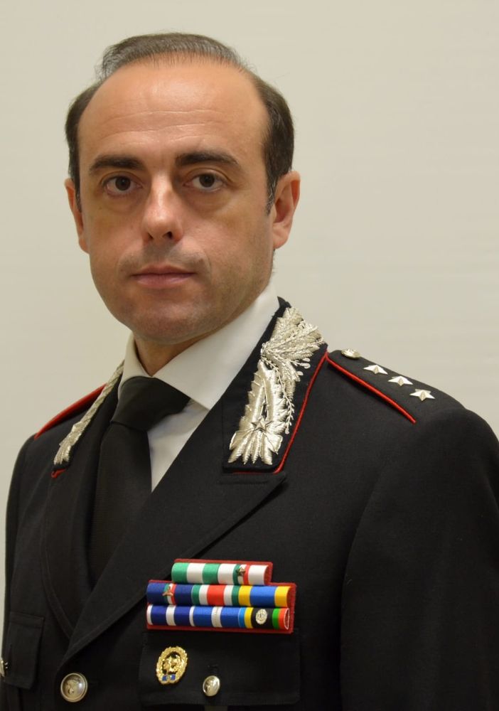 Il nuovo comandante dei carabinieri Alberto Azara ha preso servizio a Pinerolo