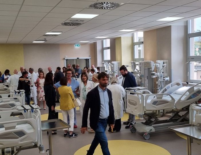 Il nuovo reparto inaugurato stamattina