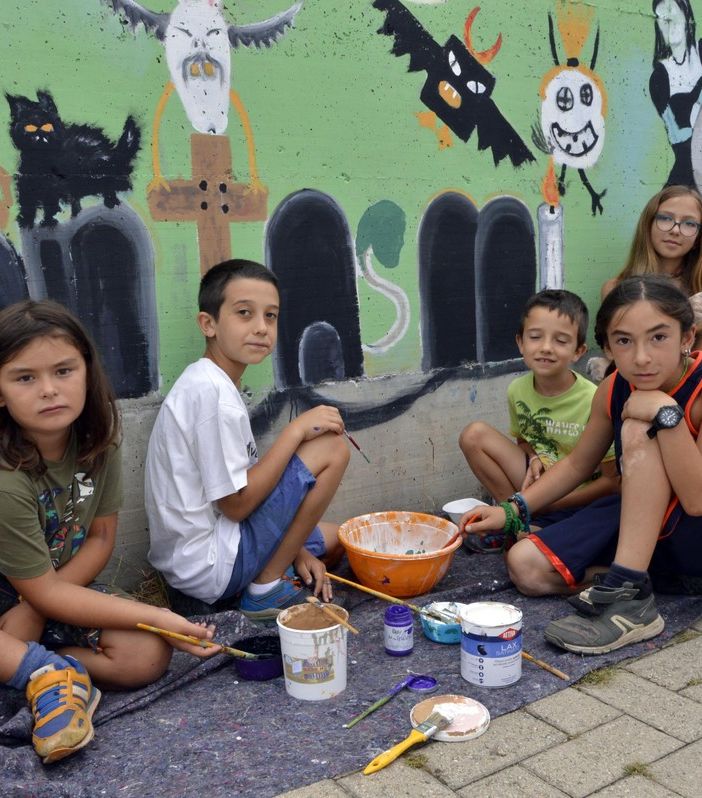 I bimbi al lavoro (Foto di Cinzia Consolati)
