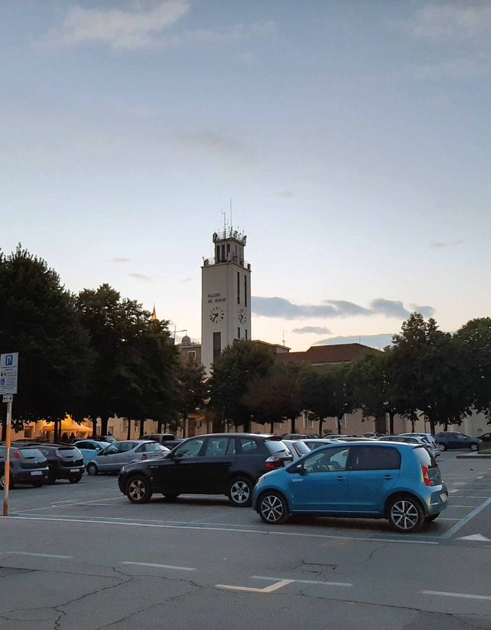 Piazza Vittorio Veneto a Pinerolo