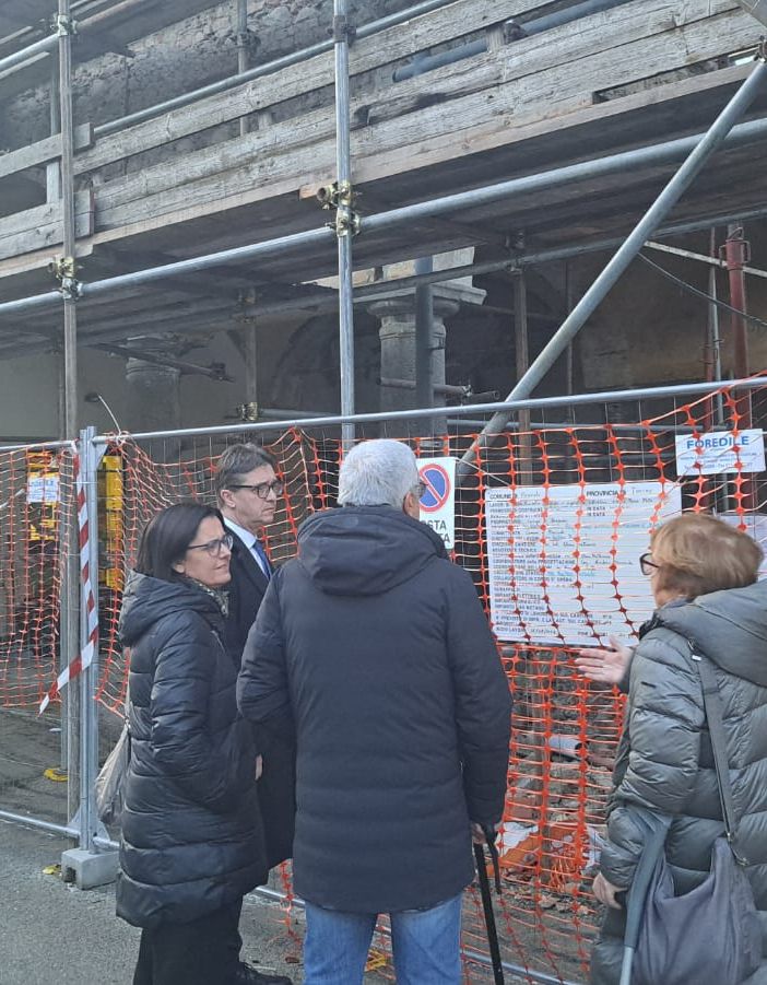 Il sopralluogo di Nicco, Bordese, Cavallo e Berti