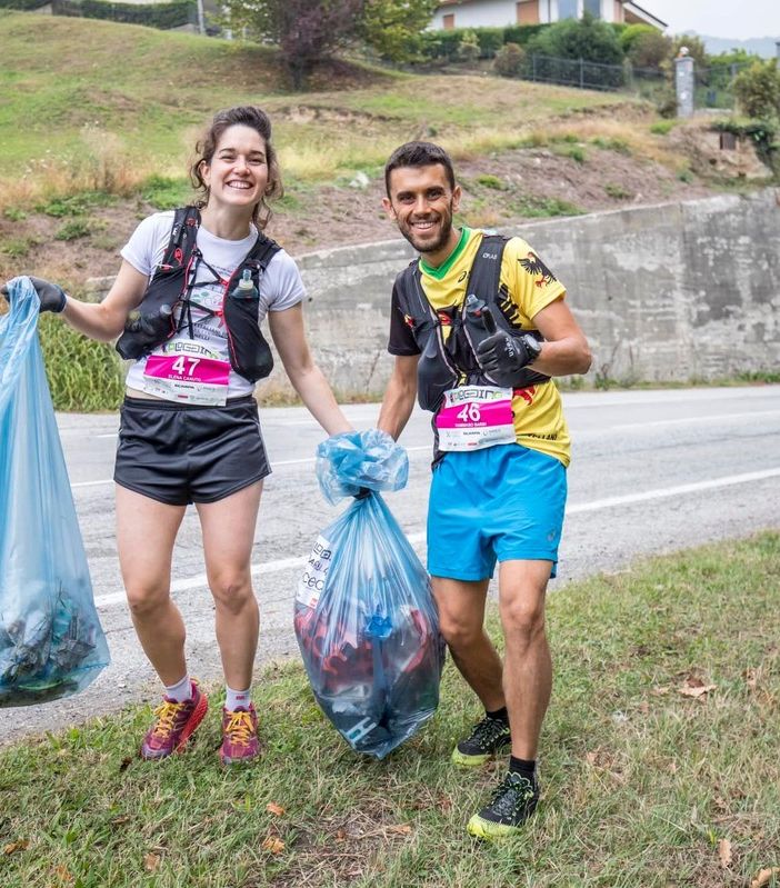 Villar Perosa attende i campioni della raccolta rifiuti di corsa