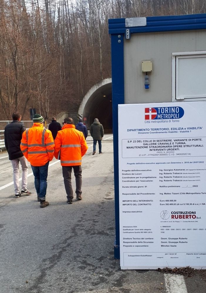 Il sopralluogo del 16 gennaio