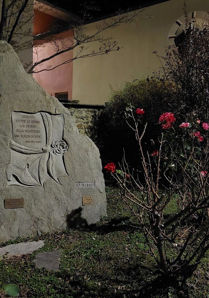 Il monumento per le donne della Resistenza