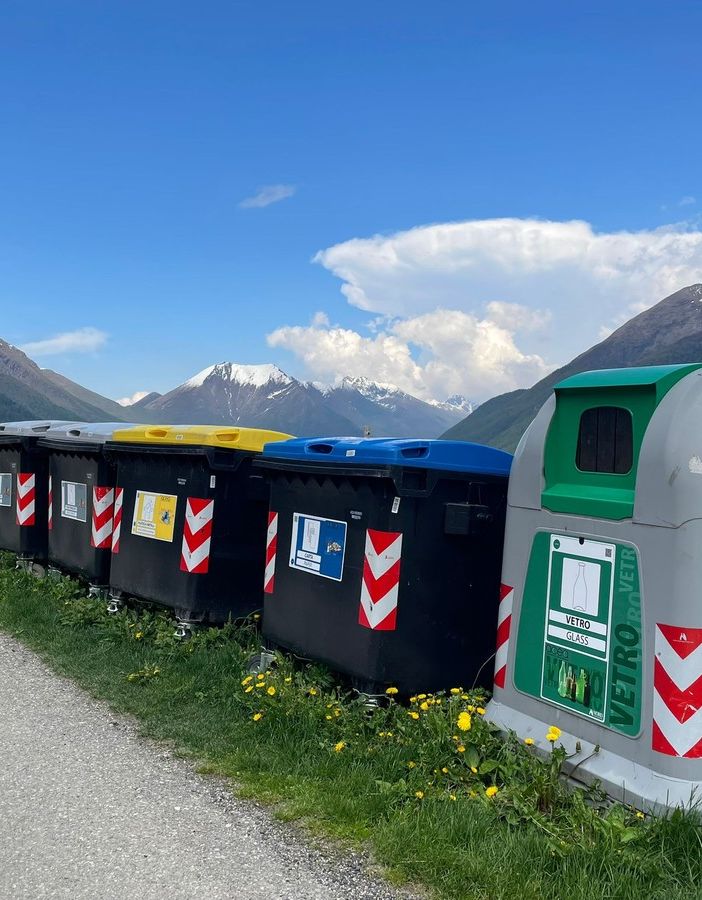 I nuovi cassonetti di Pragelato