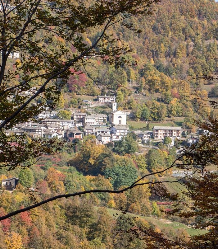 Una veduta di Rorà (foto di Yves Mourglia)