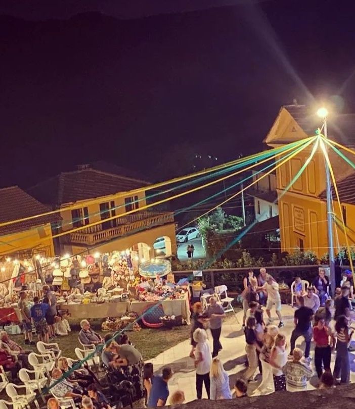 Un momento della festa dello scorso anno alla Turina