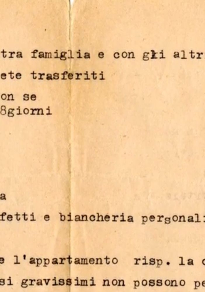 Screenshot documentario su deportazione ebrei Ghetto Roma 1943