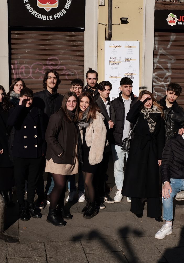 Gli studenti del Prever di Pinerolo