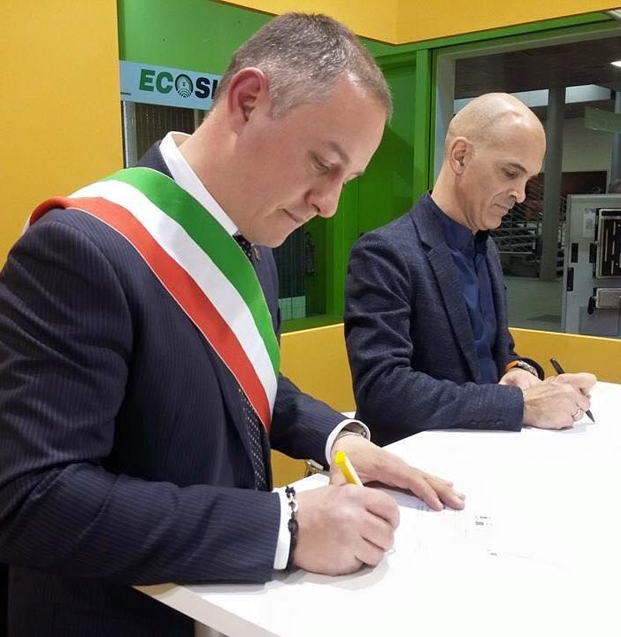Il sindaco Andrea Ferretti
