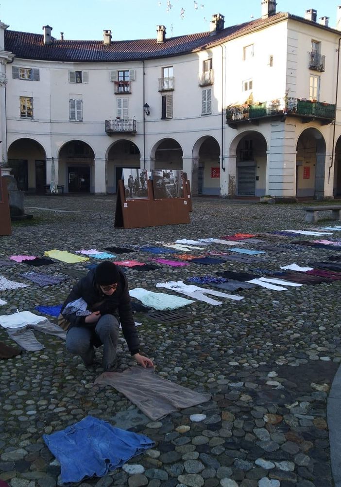 Manuela Vallario e l’installazione a Venaria